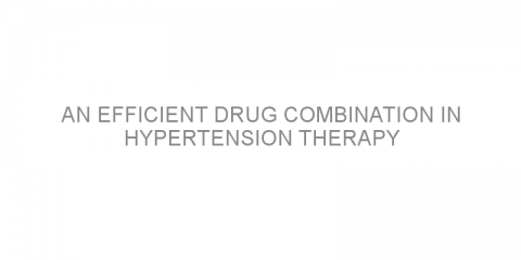 An efficient drug combination in hypertension therapy