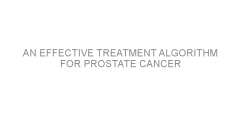 An effective treatment algorithm for prostate cancer