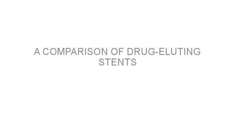 A comparison of drug-eluting stents