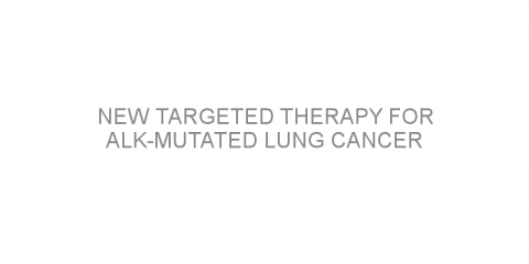 New targeted therapy for ALK-mutated lung cancer