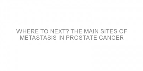 Where to next? The main sites of metastasis in prostate cancer