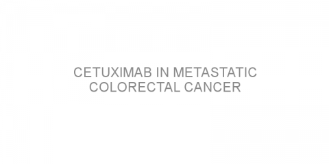 Cetuximab in metastatic colorectal cancer