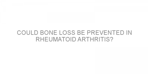 Could bone loss be prevented in rheumatoid arthritis?