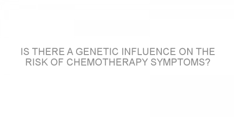 Is there a genetic influence on the risk of chemotherapy symptoms?