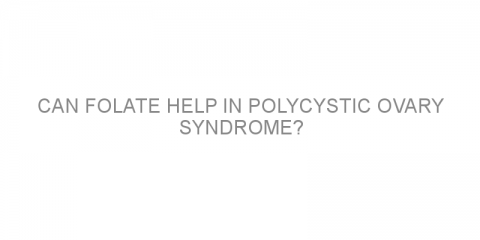 Can folate help in polycystic ovary syndrome?